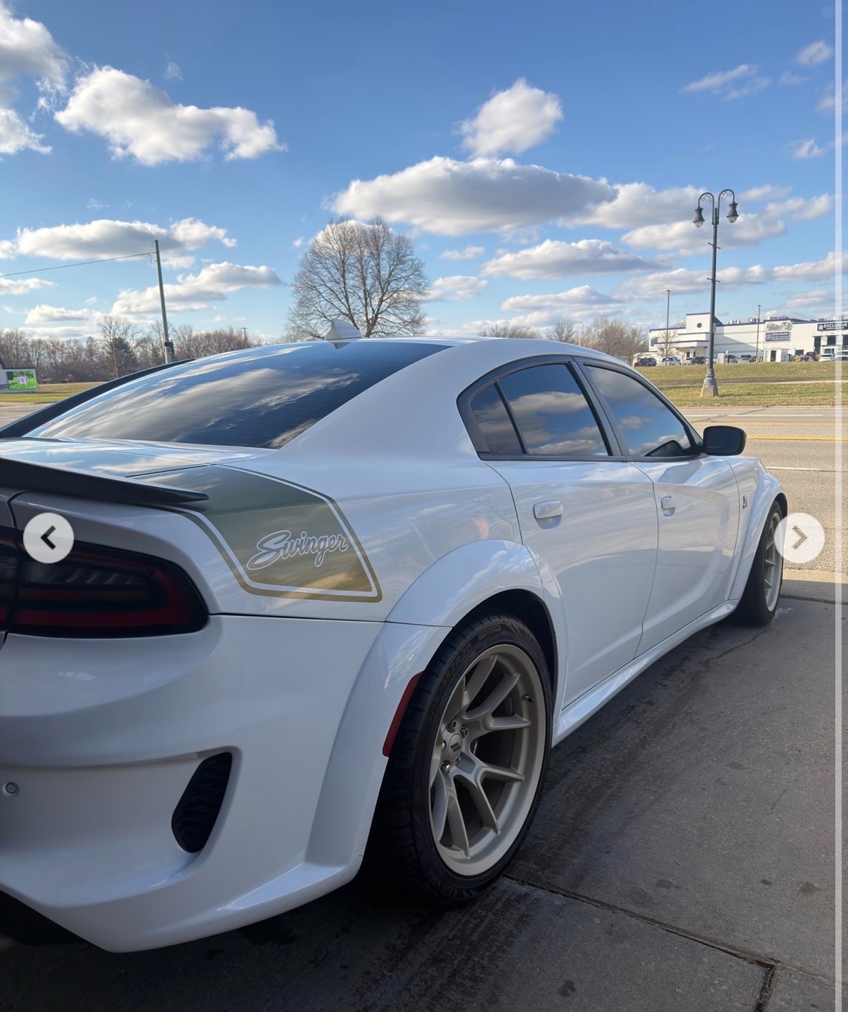 Dodge Charger Swinger fully restored with new wheels after repair